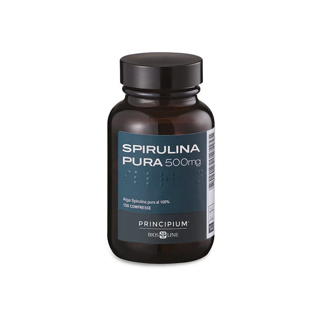 Bios Line Principium Spirulina Pura 150 Compresse Da 0,5 G