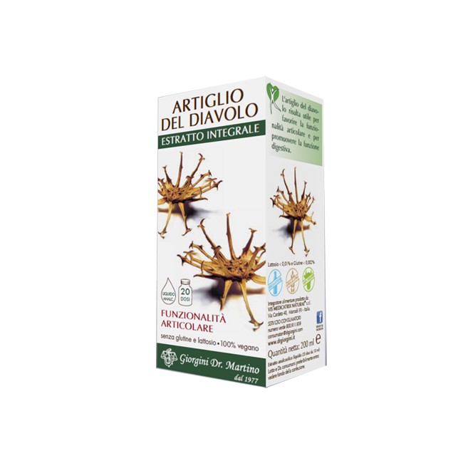 Dr. Giorgini Artiglio Del Diavolo Estratto Integrale 200 Ml