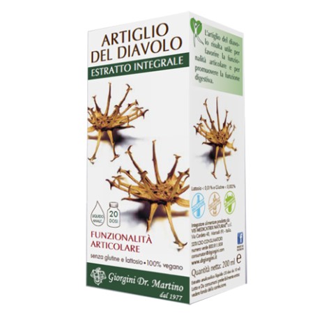 Dr. Giorgini Artiglio Del Diavolo Estratto Integrale 200 Ml Dr. Giorgini Artiglio Del Diavolo Estratto Integrale 200 Ml