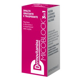 Pasquali Dermovitamina Micoblock 3 In 1 Smalto Idratante E Traspirante Fucsia 5 Ml