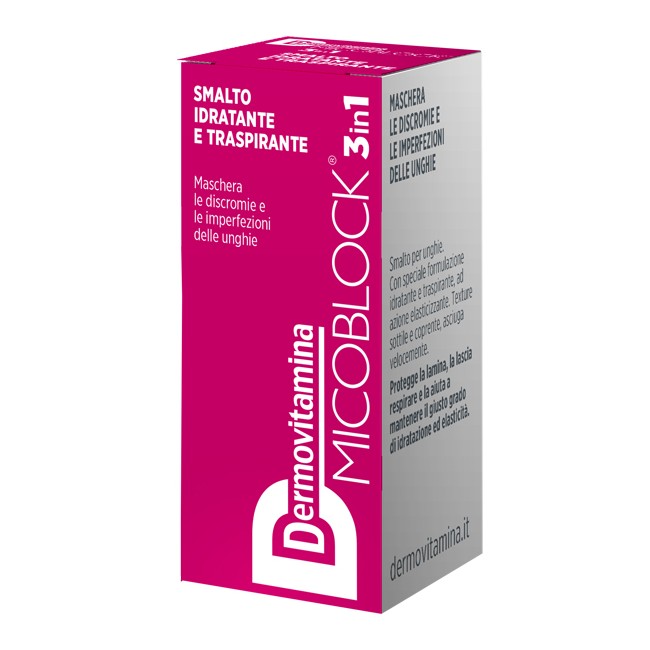 Pasquali Dermovitamina Micoblock 3 In 1 Smalto Idratante E Traspirante Fucsia 5 Ml Pasquali Dermovitamina Micoblock 3 In 1 Smalto Idratante E Traspirante Fucsia 5 Ml