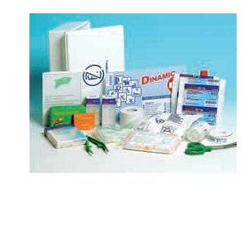 Farmac-zabban Astuccio Pronto Soccorso Dinamic Pronto Per L'uso Per Tutte Le Esigenze Di Sicurezza E Di Prevenzione
