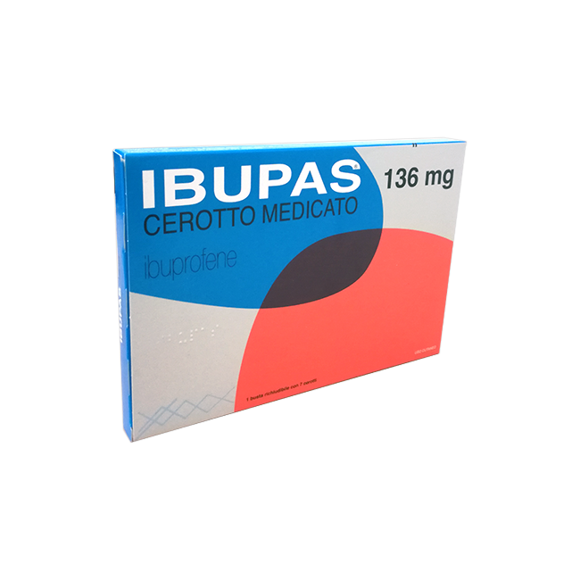 Ibupas 136 mg cerotto medicato  136 mg cerotto medicato 7 cerotti