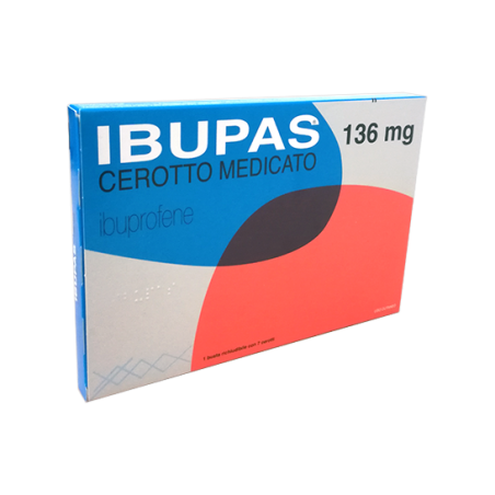 Ibupas 136 mg cerotto medicato 136 mg cerotto medicato 7 cerotti Ibupas 136 mg cerotto medicato 136 mg cerotto medicato 7 cerotti