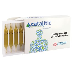 Cemon Catalitic Oligoelementi Oligatro Mn-co-zn-cu-mg-k-li 20 Ampolle