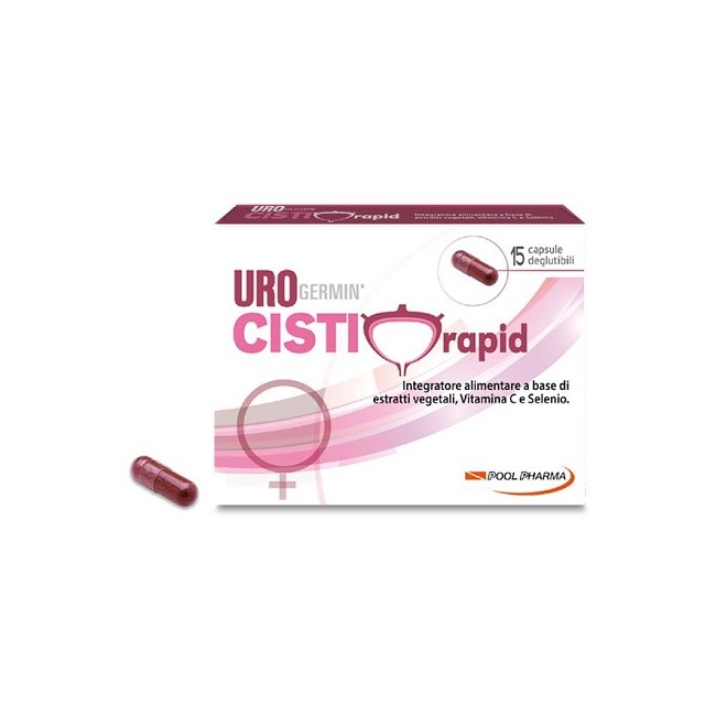 Pool Pharma Urogermin Cisti Rapid 15 Capsule Deglutibili Pool Pharma Urogermin Cisti Rapid 15 Capsule Deglutibili