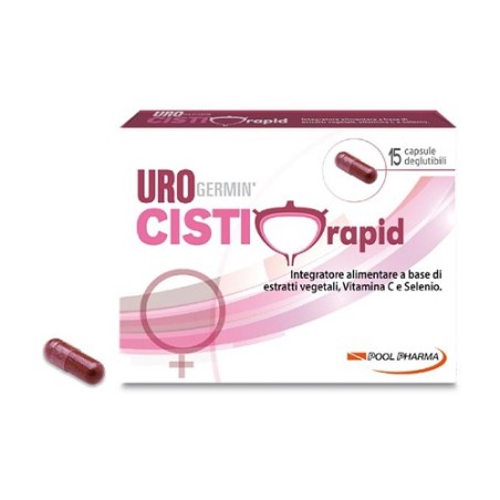 Pool Pharma Urogermin Cisti Rapid 15 Capsule Deglutibili