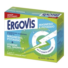 Eg Eurogenerici Ergovis Mg+k Vitamine B Senza Zucchero 12 Bustine