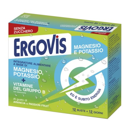 Eg Eurogenerici Ergovis Mg+k Vitamine B Senza Zucchero 12 Bustine Eg Eurogenerici Ergovis Mg+k Vitamine B Senza Zucchero 12 Bustine