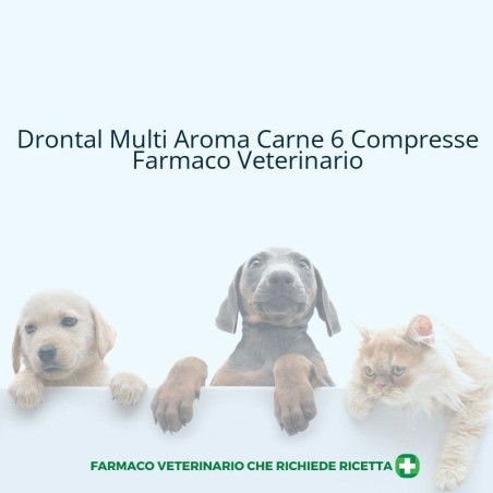 Four Pharma Cro Drontal Multi Aroma Carne 150/144/50 Mg Compresse Per Cani Fino A 10 Kg Four Pharma Cro Drontal Multi Aroma Carne 150/144/50 Mg Compresse Per Cani Fino A 10 Kg