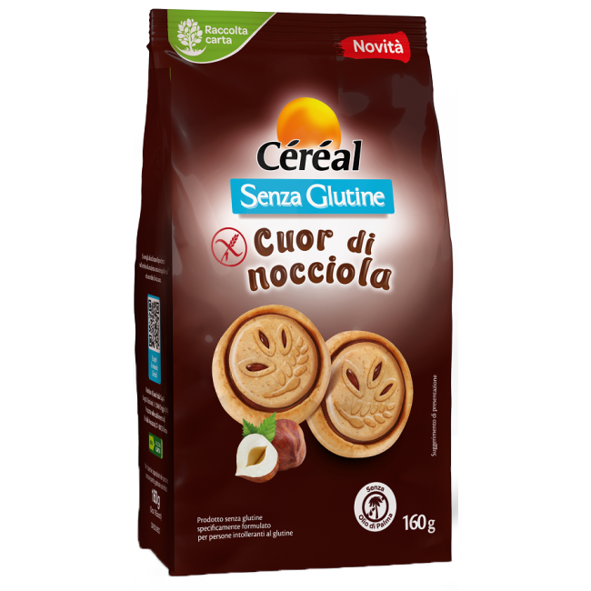 Nutrition & Santè Cereal Senza Glutine Cuor Di Nocciola 160 G