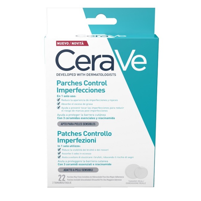 Cerave Patches Controllo Imperfezioni 22 Pezzi Cerave Patches Controllo Imperfezioni 22 Pezzi