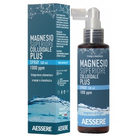 Aessere Magnesio Superiore Colloidale Plus Spray 1000 Ppm 100 Ml