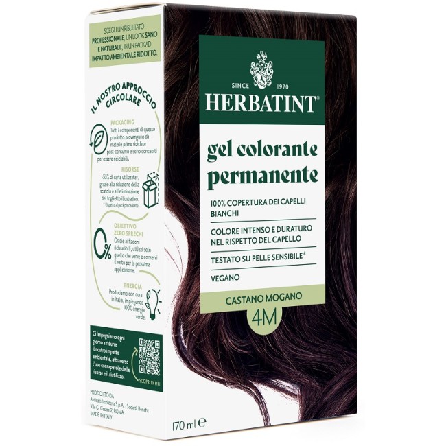 Antica Erboristeria Herbatint 4m Castano Mogano 170 Ml Antica Erboristeria Herbatint 4m Castano Mogano 170 Ml