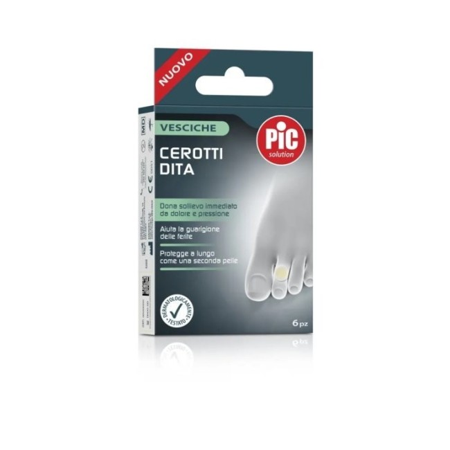 Pikdare Cerotto Pic Vesciche 18x61 Mm Dita 6 Pezzi Pikdare Cerotto Pic Vesciche 18x61 Mm Dita 6 Pezzi
