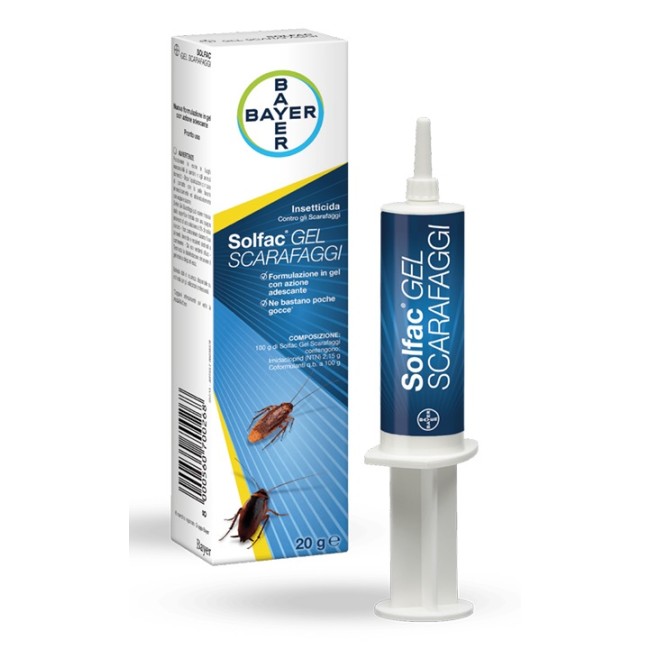 Bayer Solfac Gel Scarafaggi 20 G