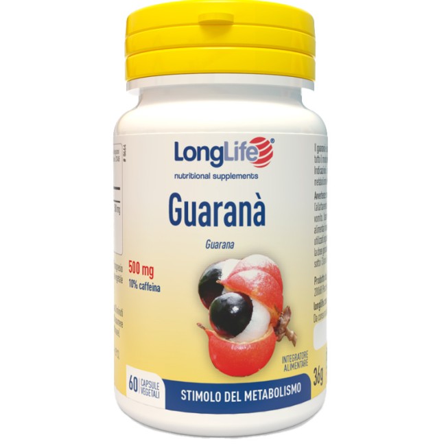 Longlife Guarana' 60 Capsule Vegetali Longlife Guarana' 60 Capsule Vegetali
