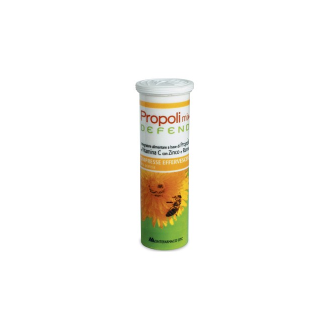 Montefarmaco Propoli Mix Defend 10 Compresse Effervescenti Gusto Arancia Montefarmaco Propoli Mix Defend 10 Compresse Effervescenti Gusto Arancia