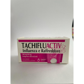 Angelini Tachifluactiv Influenza E Raffreddore 500 Mg/60 Mg Compresse Effervescentiparacetamolo/pseudoefedrina Cloridrato
