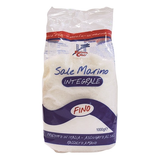 La Finestra Sul Cielo Fsc Sale Marino Integrale Fino 1 Kg La Finestra Sul Cielo Fsc Sale Marino Integrale Fino 1 Kg