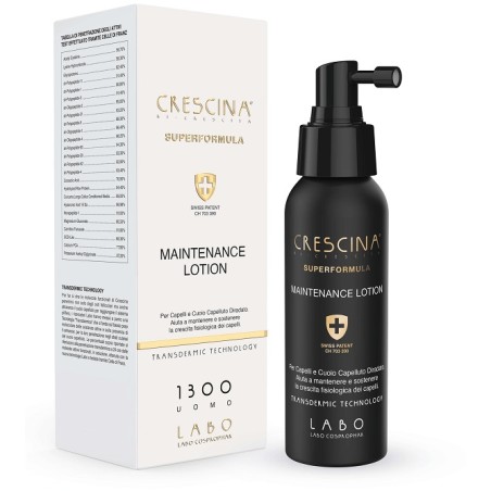 Crescina Ri-crescita 1300 Maintenance Lotion Uomo 100 Ml Crescina Ri-crescita 1300 Maintenance Lotion Uomo 100 Ml