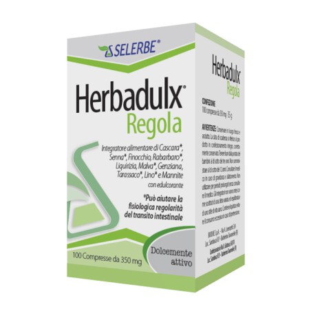 Selerbe Herbadulx Regola 100 Compresse Selerbe Herbadulx Regola 100 Compresse