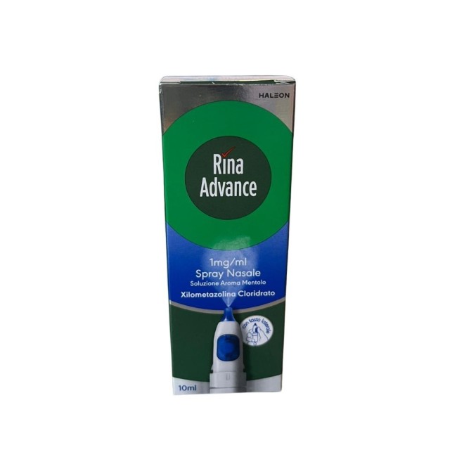 Haleon Rinaadvance 1 Mg/ml Spray Nasale, Soluzione Aroma Mentolo Xilometazolina Cloridrato