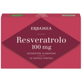 Erbamea Resveratrolo 100mg 30 Capsule