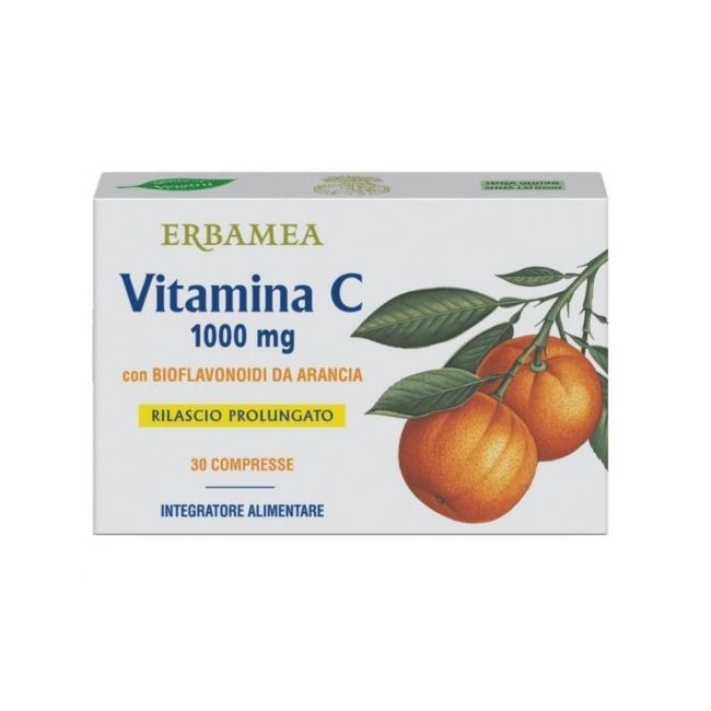 Erbamea Vitamina C 1000mg 30 Compresse Erbamea Vitamina C 1000mg 30 Compresse