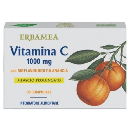Erbamea Vitamina C 1000mg 30 Compresse Erbamea Vitamina C 1000mg 30 Compresse