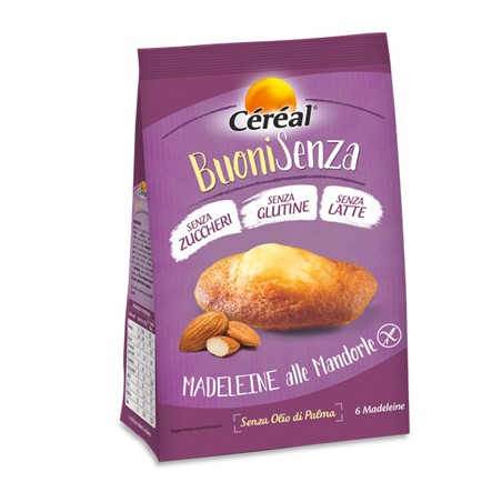 Nutrition & Santè Cereal Buonisenza Madeleine Alle Mandorle 180 G