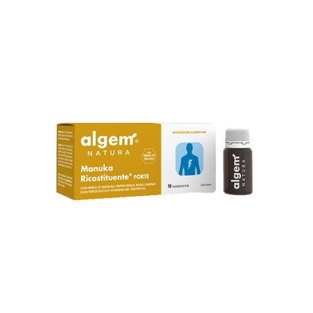 Algem Natura Algem Manuka Ricostituente Forte 10 Flaconcini 10 Ml Algem Natura Algem Manuka Ricostituente Forte 10 Flaconcini 10 Ml