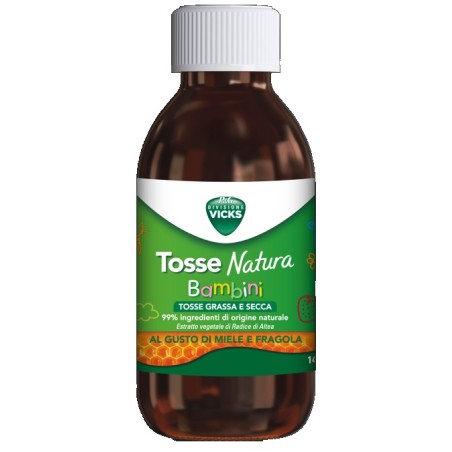 Procter & Gamble Vicks Tosse Natura Bambini Tosse Grassa E Secca Gusto Miele E Fragola 140 Ml Procter & Gamble Vicks Tosse Natura Bambini Tosse Grassa E Secca Gusto Miele E Fragola 140 Ml