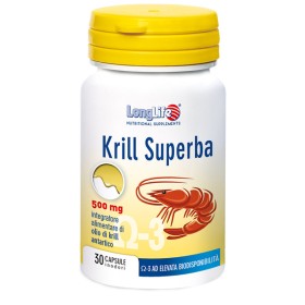 Longlife Krill Superba 30 Capsule Inodori Da 600 Mg