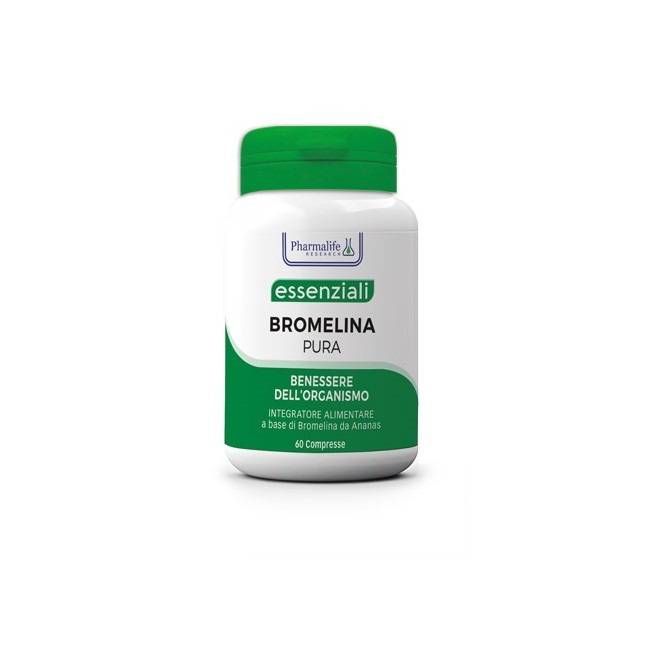 Pharmalife Research Bromelina Pura 60 Compresse Pharmalife Research Bromelina Pura 60 Compresse