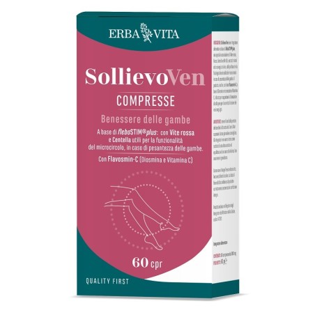 Erba Vita Sollievo Ven 60 Compresse