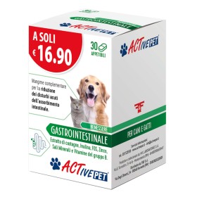 F&f Active Pet Benessere Gastrointestinale 30 Compresse Appetibili