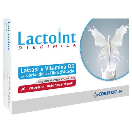Cortex Lactoint Diecimila 30 Capsule Acidoresistenti Senza Glutine Cortex Lactoint Diecimila 30 Capsule Acidoresistenti Senza Glutine