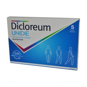 Dicloreum Unidie 136mg Cerotto Medicato 5 Cerotti