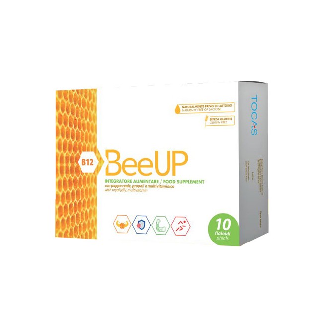 Tocas Beeup Pappa Reale Propoli R Multivitaminico 10 Fialoidi Da 10 Ml