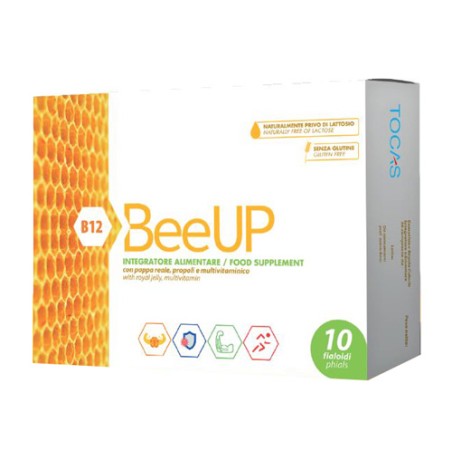 Tocas Beeup Pappa Reale Propoli R Multivitaminico 10 Fialoidi Da 10 Ml Tocas Beeup Pappa Reale Propoli R Multivitaminico 10 Fialoidi Da 10 Ml