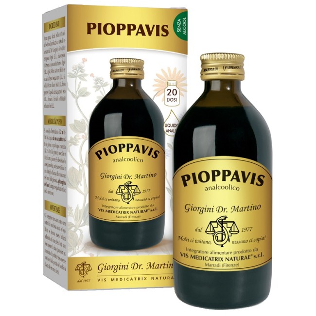 Dr. Giorgini Pioppavis Liquido Analcoolico 200 Ml Dr. Giorgini Pioppavis Liquido Analcoolico 200 Ml