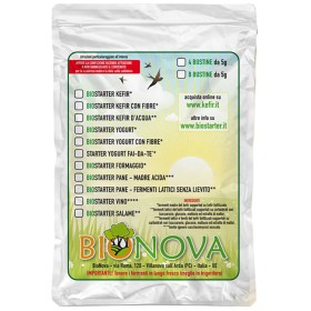 Bionova Biostarter Per Kefir D'acqua