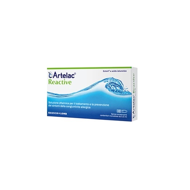 Bausch + Lomb Artelac Reactive Soluzione Oftalmica Monodose 10 Unita' Da 0,5 Ml Bausch + Lomb Artelac Reactive Soluzione Oftalmica Monodose 10 Unita' Da 0,5 Ml