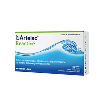 Bausch + Lomb Artelac Reactive Soluzione Oftalmica Monodose 10 Unita' Da 0,5 Ml