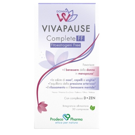 Prodeco Pharma Donnaw Vivapause Complete Ff 30 Compresse Prodeco Pharma Donnaw Vivapause Complete Ff 30 Compresse