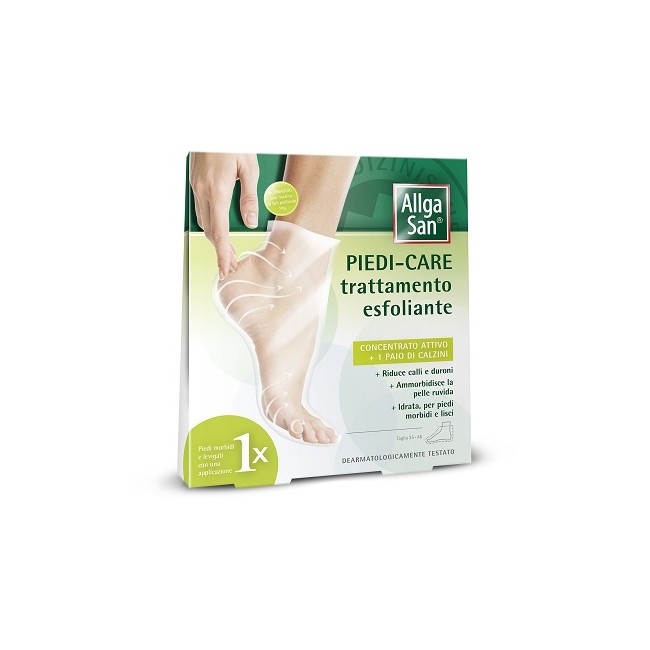 Naturwaren Allgasan Piedi Care Trattamento Esfoliante 2 Buste Monodose