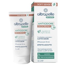 Difar Distribuzione Altrapelle Dry & Feel Deocrema Antiodore 24h 50 Ml