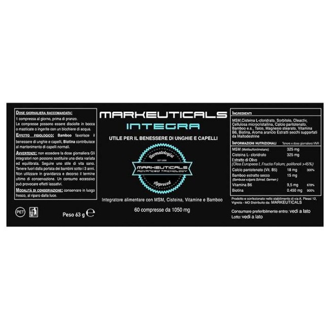 Markeuticals Integra 60 Compresse Markeuticals Integra 60 Compresse