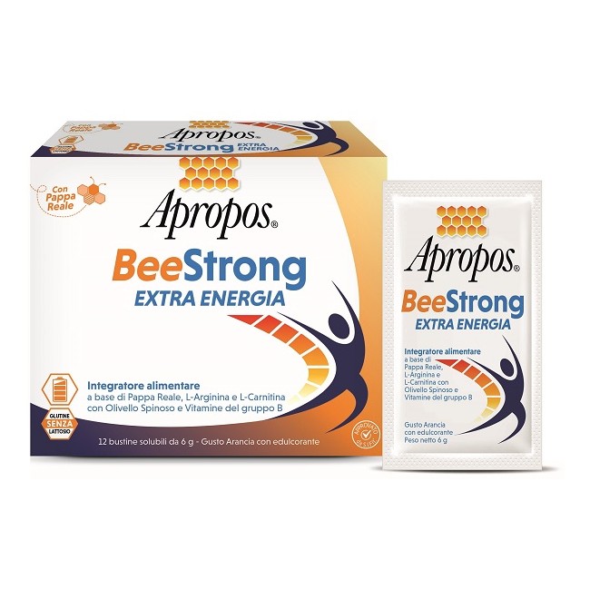 Desa Pharma Apropos Beestrong Extra Energia 12 Bustine Desa Pharma Apropos Beestrong Extra Energia 12 Bustine